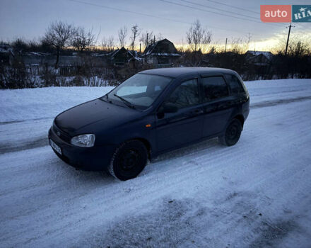 Синій ВАЗ 1117 Калина, об'ємом двигуна 1.6 л та пробігом 169 тис. км за 1800 $, фото 1 на Automoto.ua