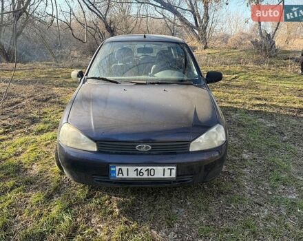 Синий ВАЗ 1117 Калина, объемом двигателя 1.39 л и пробегом 175 тыс. км за 2000 $, фото 1 на Automoto.ua