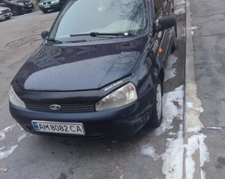 Синій ВАЗ 1117 Калина, об'ємом двигуна 1.6 л та пробігом 180 тис. км за 2000 $, фото 1 на Automoto.ua