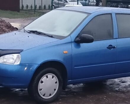 Синий ВАЗ 1117 Калина, объемом двигателя 1.4 л и пробегом 170 тыс. км за 2700 $, фото 1 на Automoto.ua