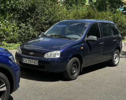 Синий ВАЗ 1117 Калина, объемом двигателя 1.39 л и пробегом 300 тыс. км за 2500 $, фото 1 на Automoto.ua