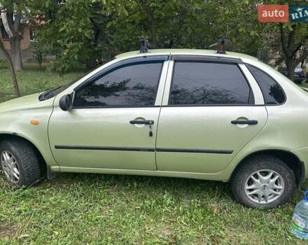 Зелений ВАЗ 1117 Калина, об'ємом двигуна 1.6 л та пробігом 330 тис. км за 1377 $, фото 3 на Automoto.ua