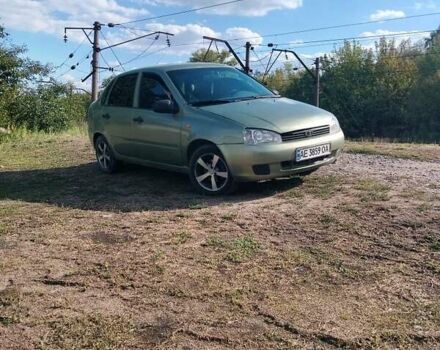 Зеленый ВАЗ 1117 Калина, объемом двигателя 1.6 л и пробегом 170 тыс. км за 1700 $, фото 1 на Automoto.ua