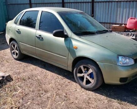 Зеленый ВАЗ 1117 Калина, объемом двигателя 1.6 л и пробегом 170 тыс. км за 1700 $, фото 3 на Automoto.ua