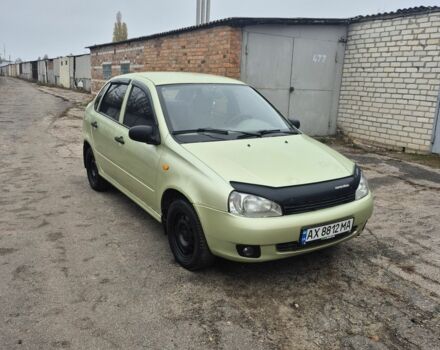 Зеленый ВАЗ 1117 Калина, объемом двигателя 1.6 л и пробегом 220 тыс. км за 1450 $, фото 1 на Automoto.ua