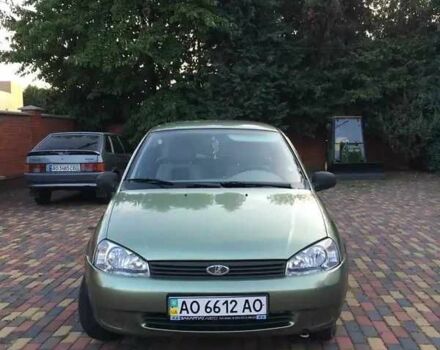 Зеленый ВАЗ 1117 Калина, объемом двигателя 1.4 л и пробегом 60 тыс. км за 2900 $, фото 1 на Automoto.ua