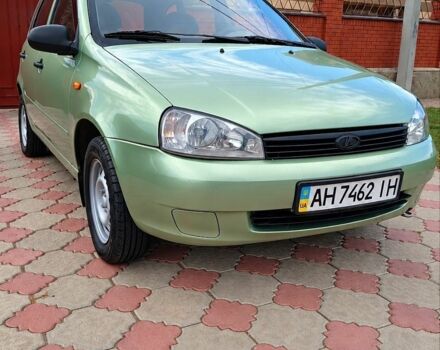 Зеленый ВАЗ 1117 Калина, объемом двигателя 1.4 л и пробегом 160 тыс. км за 1600 $, фото 1 на Automoto.ua