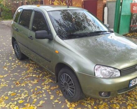 Зеленый ВАЗ 1117 Калина, объемом двигателя 1.39 л и пробегом 186 тыс. км за 2500 $, фото 1 на Automoto.ua