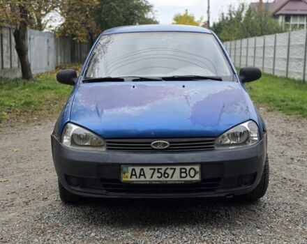 Зеленый ВАЗ 1117 Калина, объемом двигателя 1.6 л и пробегом 121 тыс. км за 700 $, фото 1 на Automoto.ua