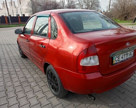 Красный ВАЗ 1118, объемом двигателя 0.16 л и пробегом 190 тыс. км за 1900 $, фото 7 на Automoto.ua