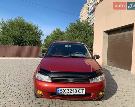 Красный ВАЗ 1118, объемом двигателя 1.4 л и пробегом 125 тыс. км за 2850 $, фото 2 на Automoto.ua