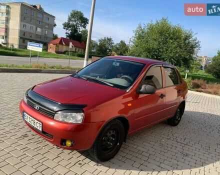 Красный ВАЗ 1118, объемом двигателя 1.4 л и пробегом 125 тыс. км за 2850 $, фото 3 на Automoto.ua