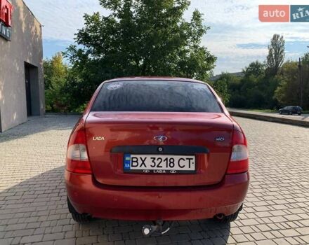 Красный ВАЗ 1118, объемом двигателя 1.4 л и пробегом 125 тыс. км за 2850 $, фото 5 на Automoto.ua