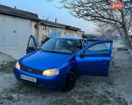 Синий ВАЗ 1118, объемом двигателя 1.6 л и пробегом 320 тыс. км за 2400 $, фото 1 на Automoto.ua