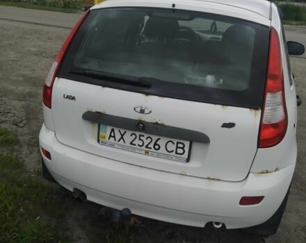 Белый ВАЗ 1119 Калина, объемом двигателя 10 л и пробегом 2 тыс. км за 1000 $, фото 2 на Automoto.ua
