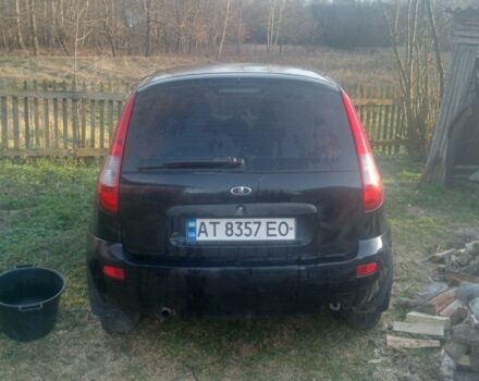 Чорний ВАЗ 1119 Калина, об'ємом двигуна 1.6 л та пробігом 165 тис. км за 1650 $, фото 3 на Automoto.ua