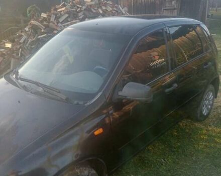 Черный ВАЗ 1119 Калина, объемом двигателя 1.6 л и пробегом 216 тыс. км за 1500 $, фото 2 на Automoto.ua