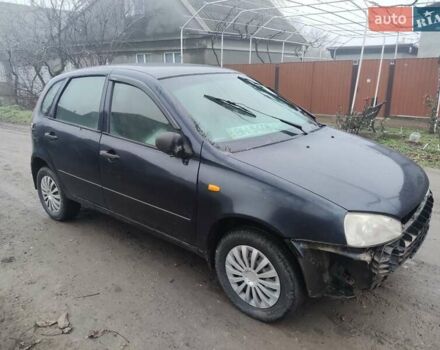 Чорний ВАЗ 1119 Калина, об'ємом двигуна 1.39 л та пробігом 107 тис. км за 700 $, фото 1 на Automoto.ua