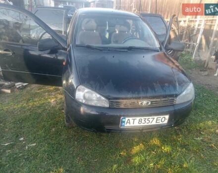 Чорний ВАЗ 1119 Калина, об'ємом двигуна 1.6 л та пробігом 216 тис. км за 1500 $, фото 1 на Automoto.ua