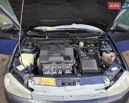 Фиолетовый ВАЗ 1119 Калина, объемом двигателя 1.6 л и пробегом 218 тыс. км за 1600 $, фото 5 на Automoto.ua