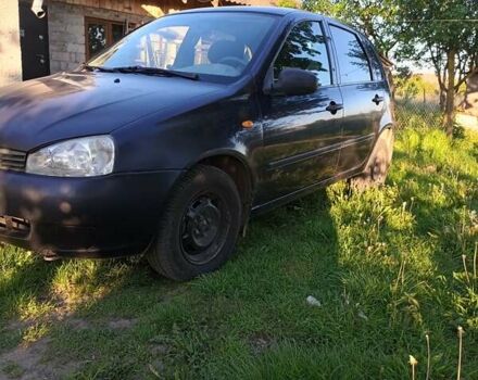 Фиолетовый ВАЗ 1119 Калина, объемом двигателя 1.6 л и пробегом 270 тыс. км за 2100 $, фото 4 на Automoto.ua