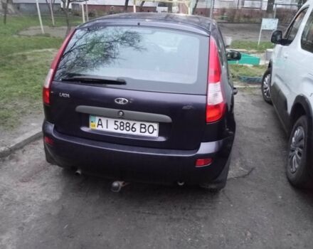 Фіолетовий ВАЗ 1119 Калина, об'ємом двигуна 1.6 л та пробігом 260 тис. км за 1800 $, фото 6 на Automoto.ua