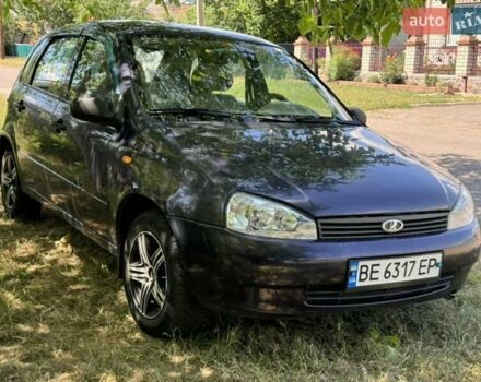 Фіолетовий ВАЗ 1119 Калина, об'ємом двигуна 1.39 л та пробігом 147 тис. км за 2200 $, фото 1 на Automoto.ua