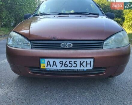 Коричневый ВАЗ 1119 Калина, объемом двигателя 1.6 л и пробегом 89 тыс. км за 2200 $, фото 2 на Automoto.ua