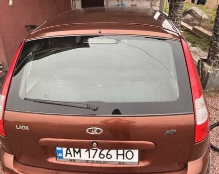 Коричневый ВАЗ 1119 Калина, объемом двигателя 1.6 л и пробегом 165 тыс. км за 1750 $, фото 9 на Automoto.ua