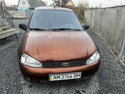 Коричневий ВАЗ 1119 Калина, об'ємом двигуна 1.6 л та пробігом 156 тис. км за 1400 $, фото 1 на Automoto.ua