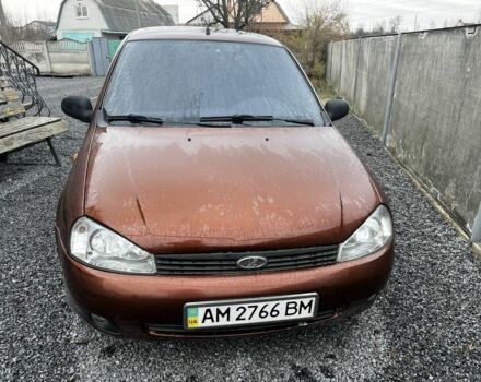 Коричневий ВАЗ 1119 Калина, об'ємом двигуна 1.6 л та пробігом 156 тис. км за 1400 $, фото 1 на Automoto.ua