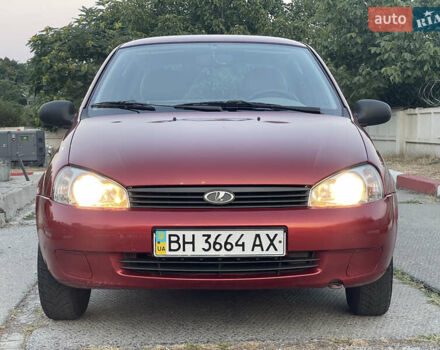 Красный ВАЗ 1119 Калина, объемом двигателя 1.6 л и пробегом 30 тыс. км за 2800 $, фото 1 на Automoto.ua