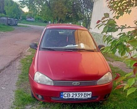 Красный ВАЗ 1119 Калина, объемом двигателя 1.6 л и пробегом 280 тыс. км за 2000 $, фото 2 на Automoto.ua