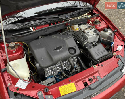 Красный ВАЗ 1119 Калина, объемом двигателя 1.6 л и пробегом 24 тыс. км за 4200 $, фото 28 на Automoto.ua