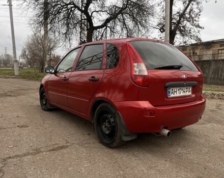 Красный ВАЗ 1119 Калина, объемом двигателя 1.6 л и пробегом 240 тыс. км за 2700 $, фото 6 на Automoto.ua