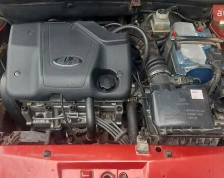 Красный ВАЗ 1119 Калина, объемом двигателя 1.6 л и пробегом 142 тыс. км за 2150 $, фото 3 на Automoto.ua