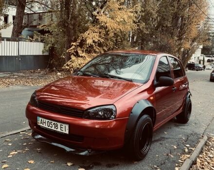 Красный ВАЗ 1119 Калина, объемом двигателя 1.4 л и пробегом 170 тыс. км за 1700 $, фото 3 на Automoto.ua