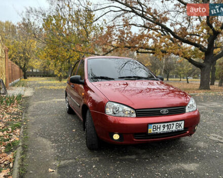 Красный ВАЗ 1119 Калина, объемом двигателя 1.6 л и пробегом 24 тыс. км за 4200 $, фото 2 на Automoto.ua