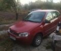 Красный ВАЗ 1119 Калина, объемом двигателя 1.6 л и пробегом 140 тыс. км за 2700 $, фото 1 на Automoto.ua