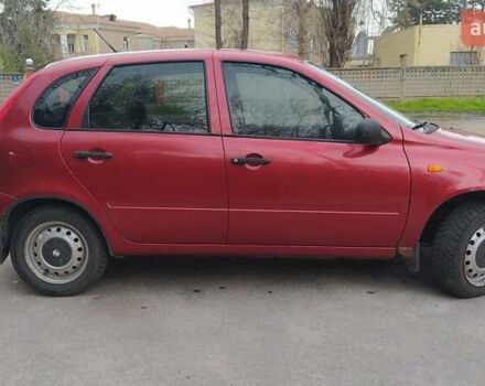 Красный ВАЗ 1119 Калина, объемом двигателя 1.6 л и пробегом 192 тыс. км за 2800 $, фото 3 на Automoto.ua