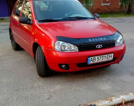 Красный ВАЗ 1119 Калина, объемом двигателя 1.6 л и пробегом 248 тыс. км за 3130 $, фото 2 на Automoto.ua