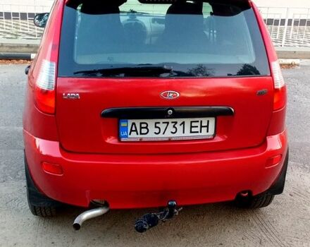 Красный ВАЗ 1119 Калина, объемом двигателя 1.6 л и пробегом 248 тыс. км за 3130 $, фото 3 на Automoto.ua