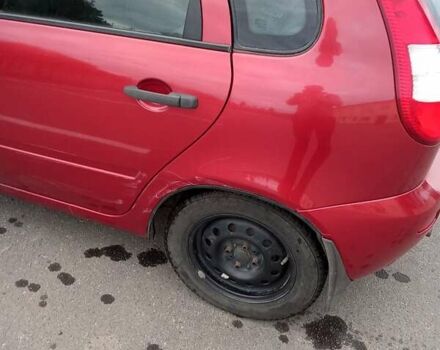 Красный ВАЗ 1119 Калина, объемом двигателя 1.6 л и пробегом 157 тыс. км за 1800 $, фото 5 на Automoto.ua