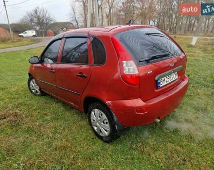 Красный ВАЗ 1119 Калина, объемом двигателя 1.6 л и пробегом 200 тыс. км за 2500 $, фото 1 на Automoto.ua