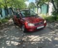 Красный ВАЗ 1119 Калина, объемом двигателя 1.4 л и пробегом 230 тыс. км за 700 $, фото 1 на Automoto.ua