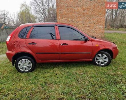 Красный ВАЗ 1119 Калина, объемом двигателя 1.6 л и пробегом 200 тыс. км за 2500 $, фото 3 на Automoto.ua