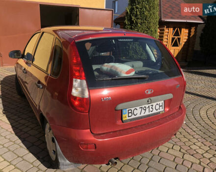 Красный ВАЗ 1119 Калина, объемом двигателя 1.6 л и пробегом 116 тыс. км за 2500 $, фото 1 на Automoto.ua