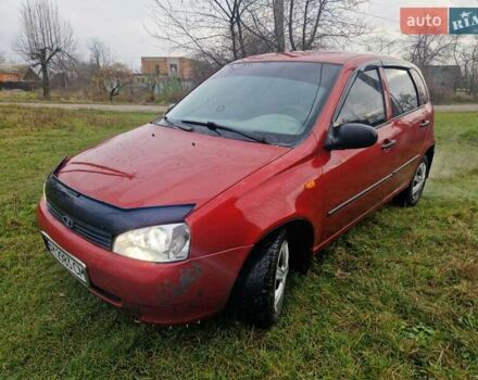 Красный ВАЗ 1119 Калина, объемом двигателя 1.6 л и пробегом 200 тыс. км за 2500 $, фото 4 на Automoto.ua