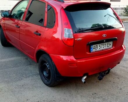 Красный ВАЗ 1119 Калина, объемом двигателя 1.6 л и пробегом 248 тыс. км за 3130 $, фото 5 на Automoto.ua