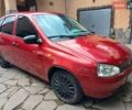 Красный ВАЗ 1119 Калина, объемом двигателя 1.39 л и пробегом 180 тыс. км за 1600 $, фото 1 на Automoto.ua